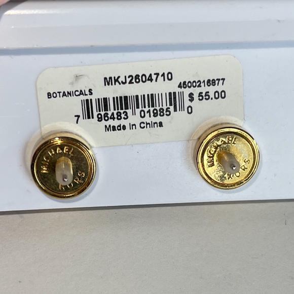 Michael Kors earrings, Blue Sapphire - Picture 3 of 5